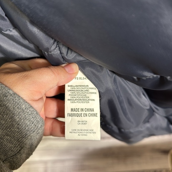 Columbia Challenge Series light blue hooded size xl Down Snow Jacket - Picture 10 of 10